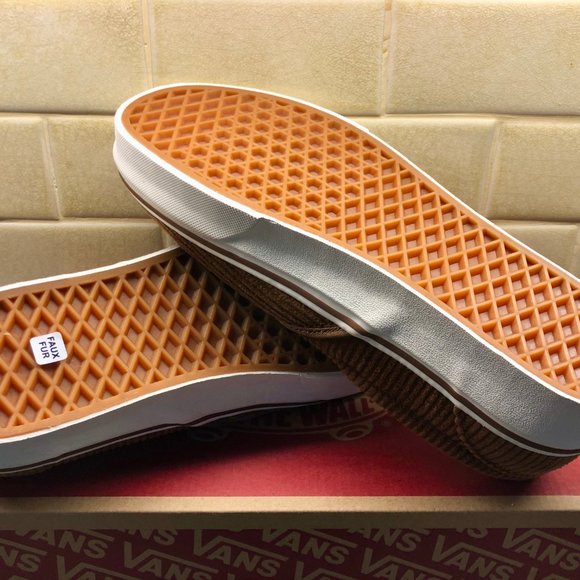 Madewell x Vans Slip-On in Corduroy & Sherpa NEW - Picture 4 of 6